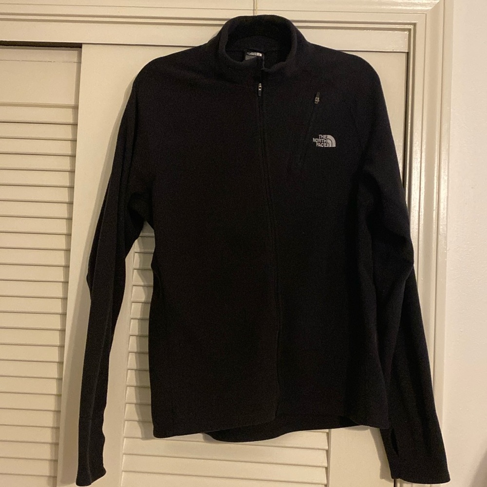 The North Face black light weight fleece. Medium